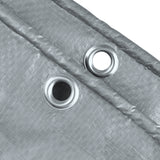 Manan Tarp Tarpaulin 200GSM Camping 4.9mx6.1m - 45-Degree Angle