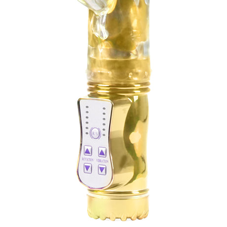 Urway Rabbit Vibrator Masturbator Thrusting Gold-2018816654041026565