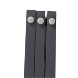 Wooden Pet Gate Dog Fence Retractable Grey 2000x 3MM - 45-Degree Angle