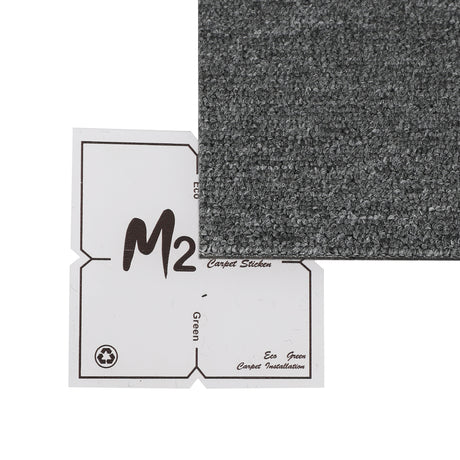 Marlow 20x Carpet Tiles 5m2 Box Heavy Grey-2018816862242082821