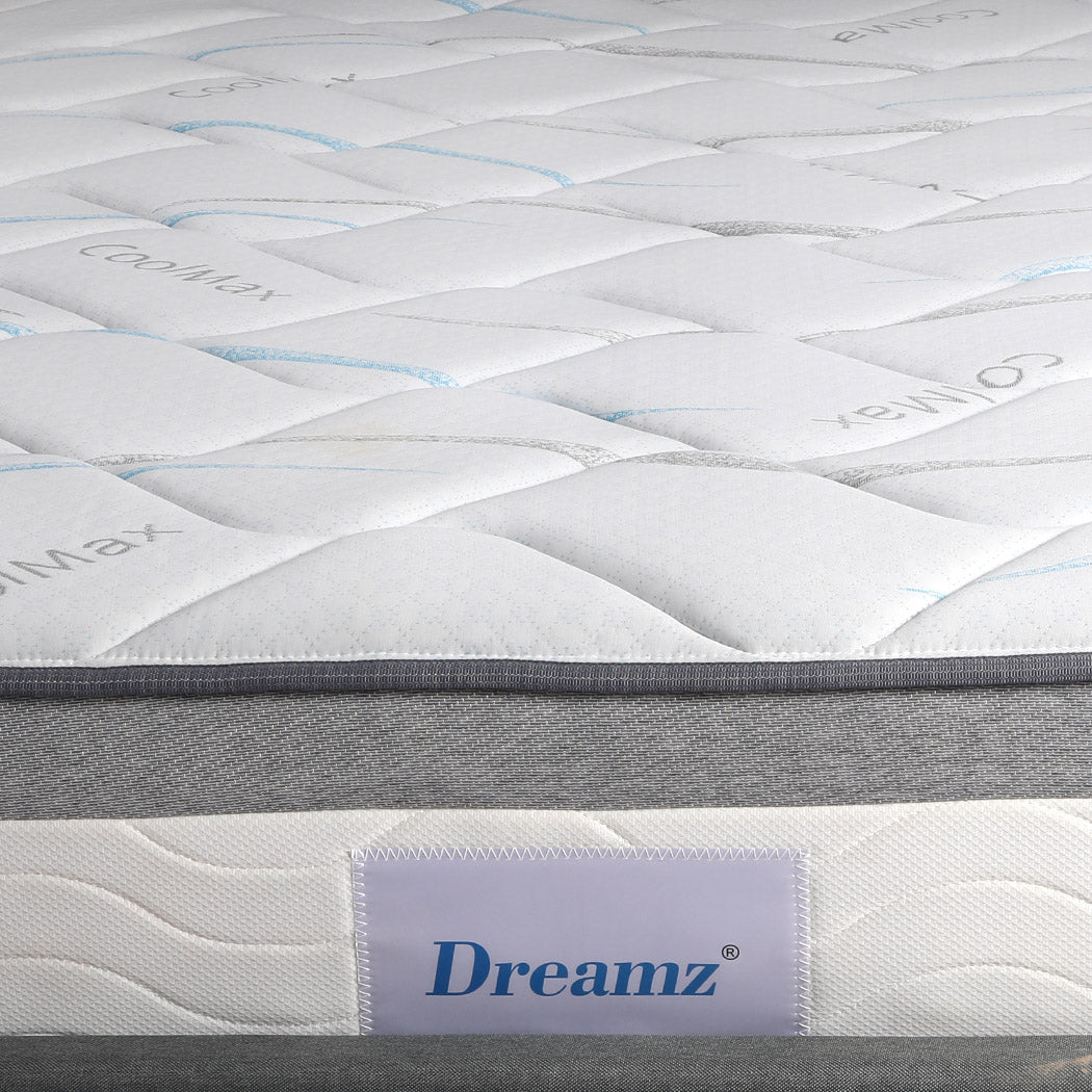 Dreamz Spring Mattress Bed Pocket Tight King Single-1954802849590415365