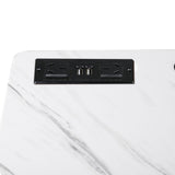 Levede Standing Desk Height Adjustable White-2006733138558062597