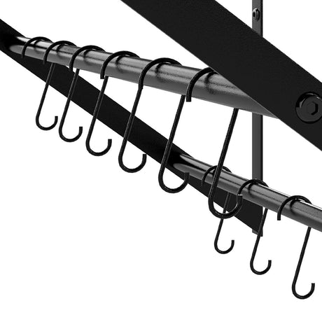 Toque Wall Mounted Pot Pan Rack Multipurpose  Holder-2011971113319534597