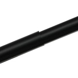 Marlow Black Double Curtain Rod Steel Pole Pommel Set Extendable Adjustable-2018816770139361285