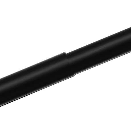 Marlow Black Double Curtain Rod Steel Pole Pommel Set Extendable Adjustable-2018816770139361285