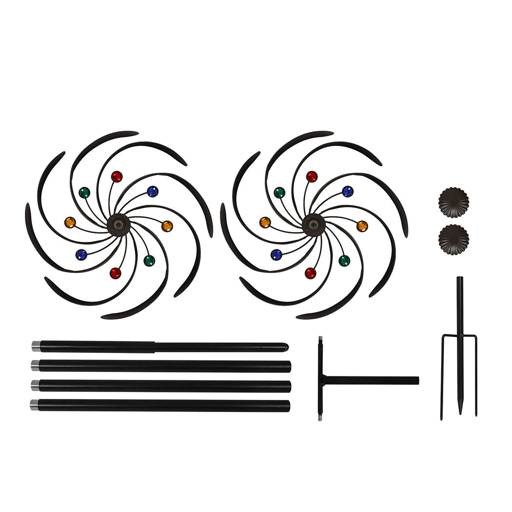 Garden Windmill Wind Mill Spinner Metal-2018816693433929733
