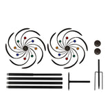 Garden Windmill Wind Mill Spinner Metal-2018816693433929733