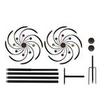 Garden Windmill Wind Mill Spinner Metal-2018816693433929733