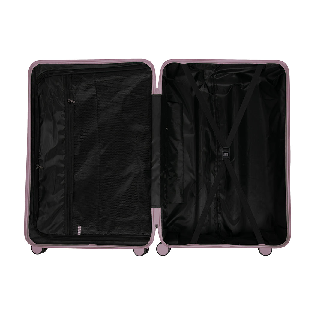 Slimbridge Luggage Suitcase Trolley Rose gold 4pc 14"+20"+24"+28"-1954802820972679173