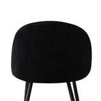 Levede 8x Dining Chairs Kitchen Cafe Black-2006732720549531653