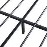Levede Double Bed Frame with Storage Headboard RGB LED - 45-Degree Angle