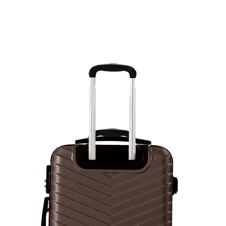 Slimbridge 20" Carry On Travel Luggage Coffee 20 inch-2006733061617750021