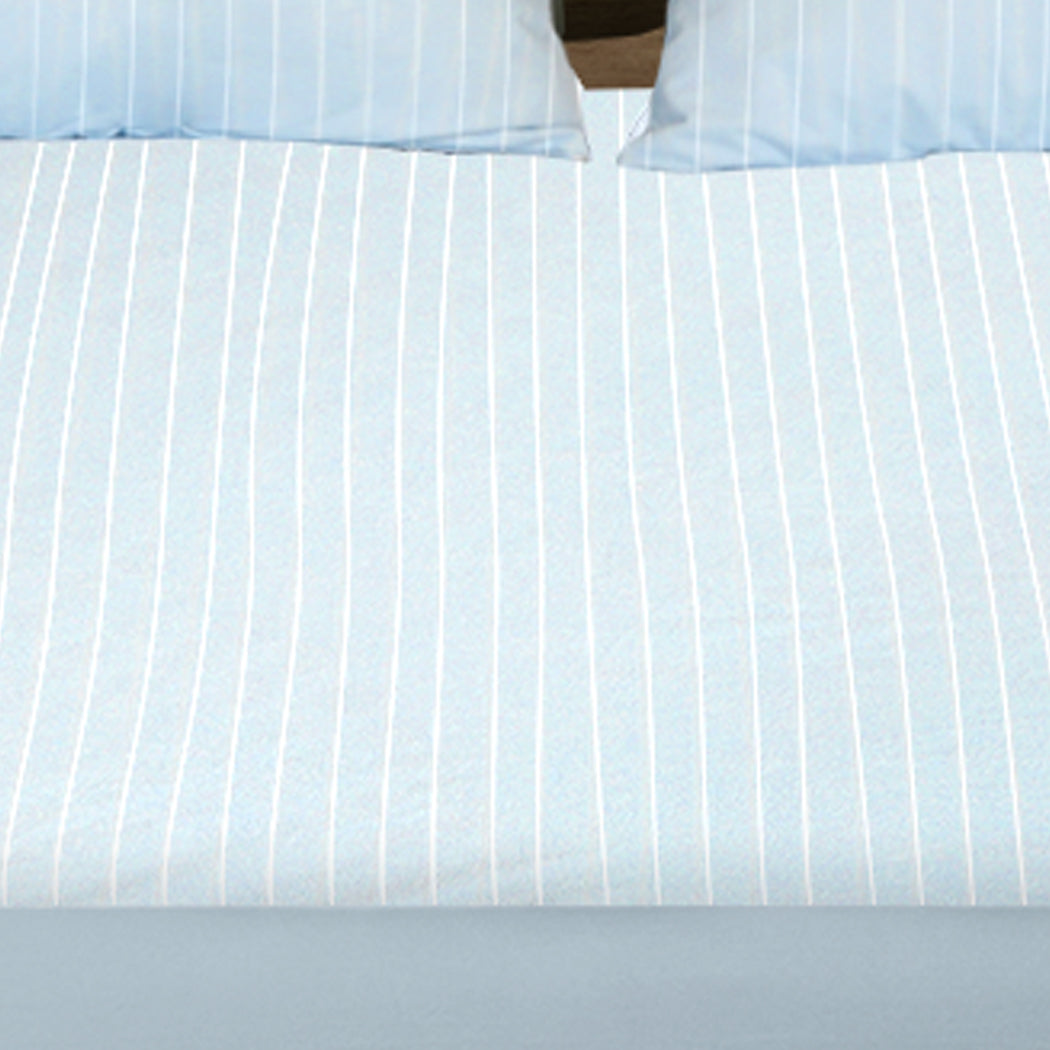 Dreamz King Mattress Protector Pillowcases King Blue-2006733086502555653