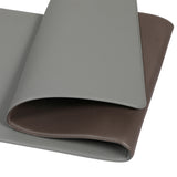 Marlow Kitchen Rug 2PCS Non Slip Anti Fatigue Mat Grey - Top-Down View