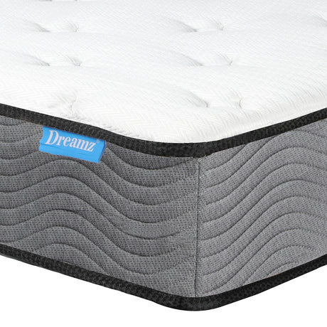 Dreamz Spring Mattress Pocket Bed Top Single-2006733092101951493