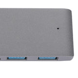 USB 3.0 Type-C HUB 6 Port Powered Adapter Grey-2018816658600235013