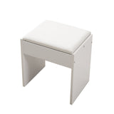 Levede Dressing Table Vanity Set Stool - 45-Degree Angle