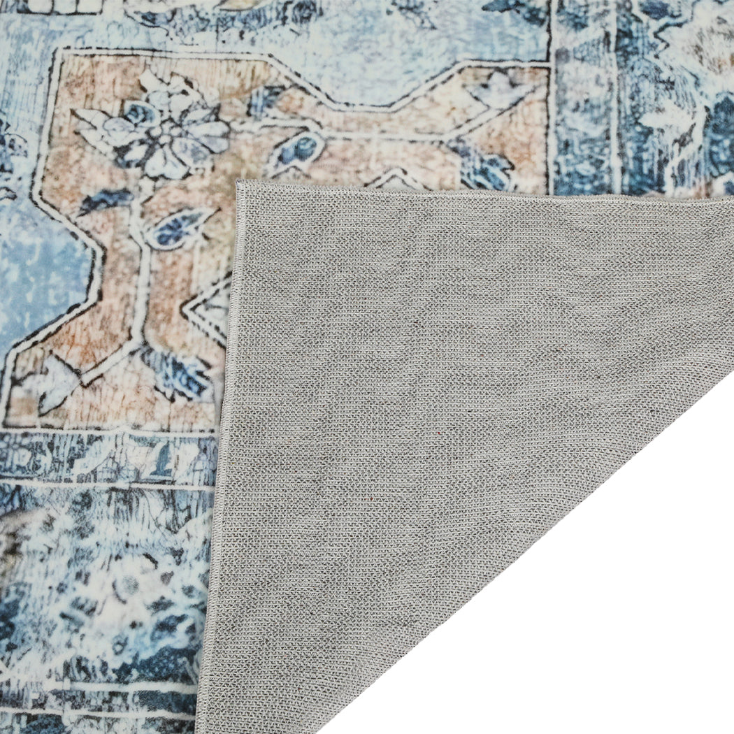 Marlow Floor Rug Vintage Polyester Washable Area Rugs-2011971110949752837