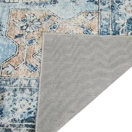 Marlow Floor Rug Vintage Polyester Washable Area Rugs-2011971110949752837