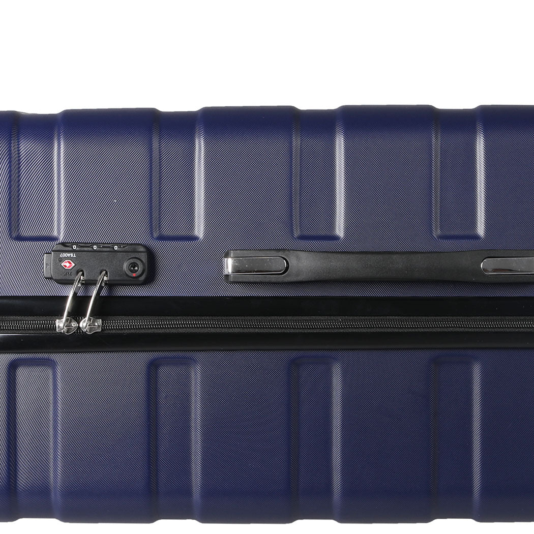 Slimbridge 20" Carry On Luggage Case Navy 20 inch-2006733064121749509
