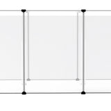 Pawz 12 Panels Guinea Pig Rabbit Puppy Playpen Fence-2011971117920686085