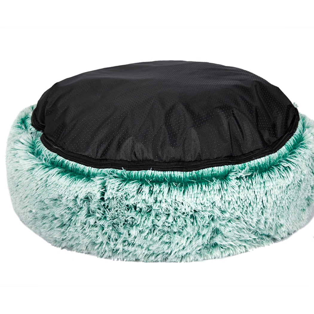 PaWz Pet Bed Cat Dog Donut Nest Calming XL Teal X-Large-2018816801454034949
