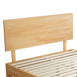 Levede Queen Rubberwood Bed Frame - 45-Degree Angle