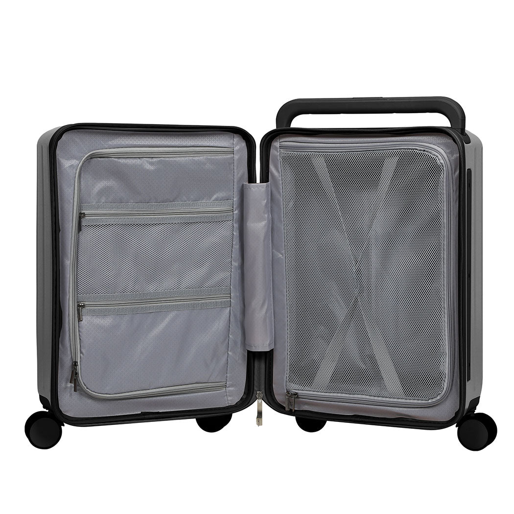 Slimbridge 20" Luggage Wide Handle TSA Lock Grey-2018816798803234821