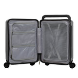 Slimbridge 20" Luggage Wide Handle TSA Lock Grey-2018816798803234821