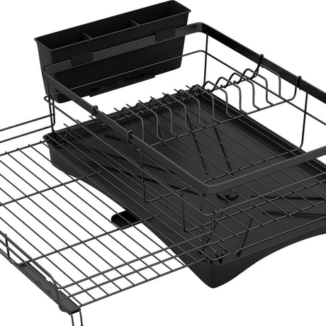 Toque Expandable Drain Drying Rack Dish Bowl Holder-2006732713373077509