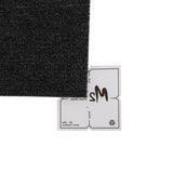 Marlow 20x Carpet Tiles 5m2 Box Heavy Black - 45-Degree Angle