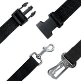 PaWz Dog Car Booster Seat Belt Pet Backrest Grey - 45-Degree Angle