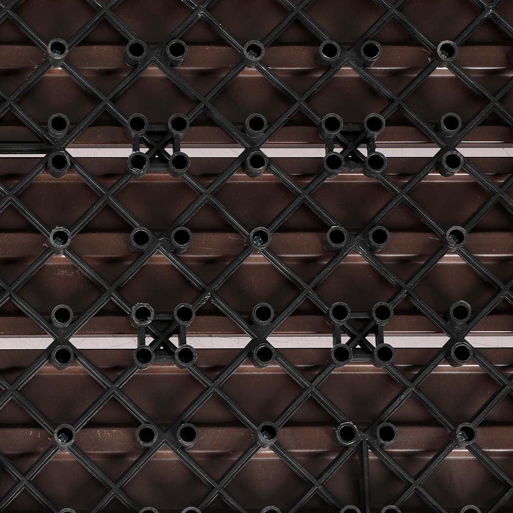 Marlow x10 Floor Tiles Plastic Decking Coffee-2006733022304538629