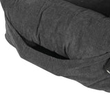 PaWz Pet Car Booster Seat Dog Protector M Grey Medium - 45-Degree Angle