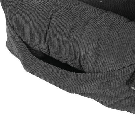 PaWz Pet Car Booster Seat Dog Protector M Grey Medium-1954802559755620357