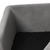 PaWz Pet Sofa Bed Dog Warm Soft Lounge Grey - 45-Degree Angle