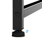 Levede L Shaped Gaming Desk with Storage Drawers Black-2006733412379004933