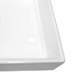 Ceramic Basin Bathroom Wash Counter - 45-Degree Angle