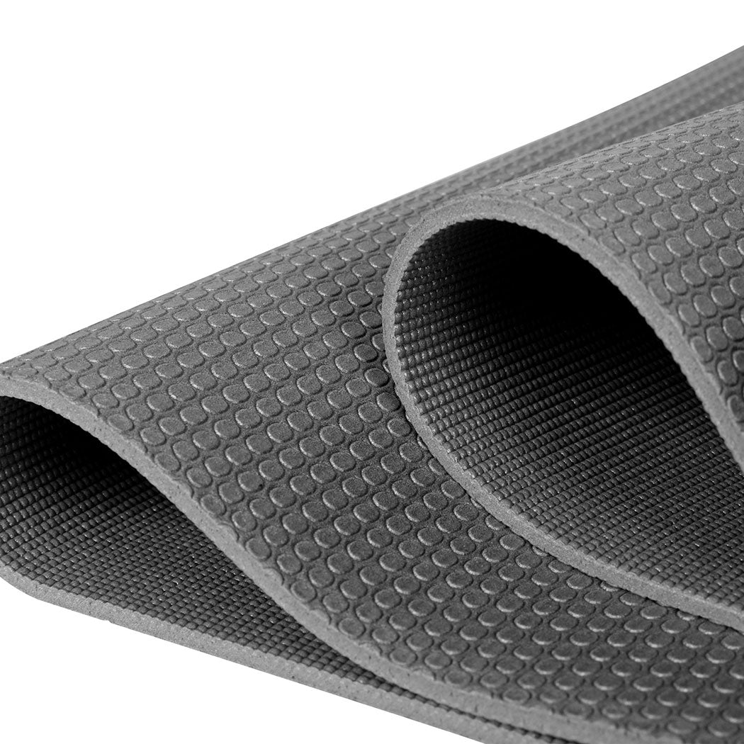 Centra Yoga Mat Non Slip 5mm Exercise Grey-2006732947113250821