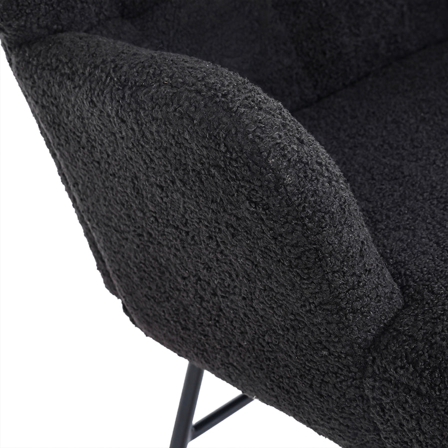 Levede Fleece Rocking Chair-2018816899860795397