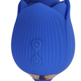Urway Rose Vibrator Sucking Thrusting Blue - 45-Degree Angle