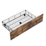 Levede 4 Double Bed Frame Storage Drawers - 45-Degree Angle