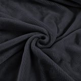 DreamZ 320GSM 220x160cm Ultra Soft Mink Dark Grey Single-2018816624202747909