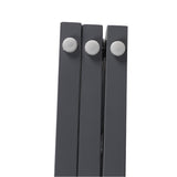 Wooden Pet Gate Dog Fence Retractable Grey 2000x 3MM - 45-Degree Angle