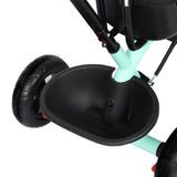 BoPeep Kids Tricycle Ride On Trike Toddler Green - 45-Degree Angle