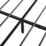 Levede Queen Bed Frame with Storage Headboard RGB LED - 45-Degree Angle