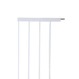 Levede Baby Safety Gate Adjustable Pet White 30cm Extension - 45-Degree Angle