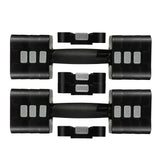 Centra A Pair 2.8KG-10KG Dumbbells Black-2018816875621912581
