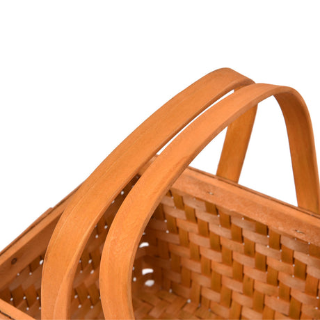 Picnic Basket Baskets Outdoor Deluxe-1954802337067438085