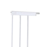 Levede Baby Safety Gate Adjustable Pet White 20cm Extension - 45-Degree Angle
